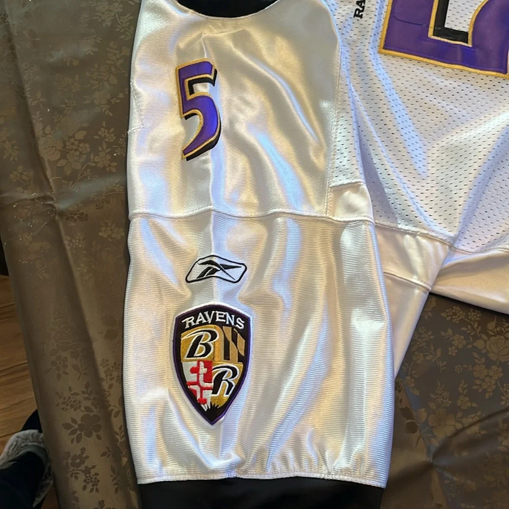 Ravens #5 Flacco white jersey, excellent! - Picture 6 of 7